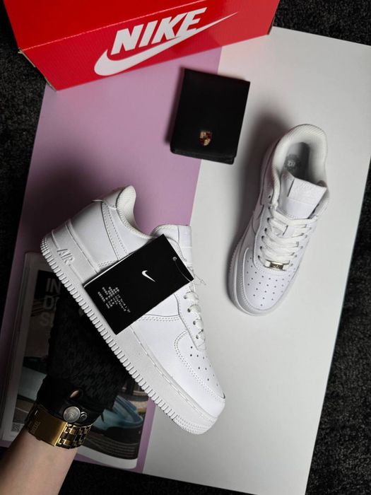 Жіночі кросівки найк аір форс Nike Air Force 1 White [36-41]