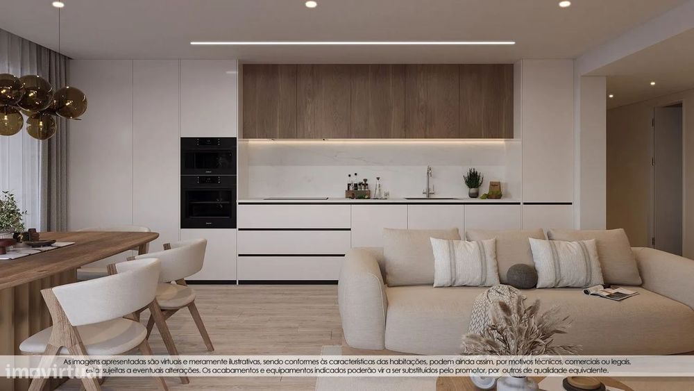 Apartamento T1 Novo com Terraço - Terraços de S. Gens