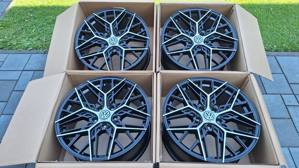Nowe Alufelgi 5x112 R19 Audi A4 b8 b9 A6 C7 C8 Q2 Q3 Q5 Vw Golf  Passat Arteon Skoda Octavia Superb