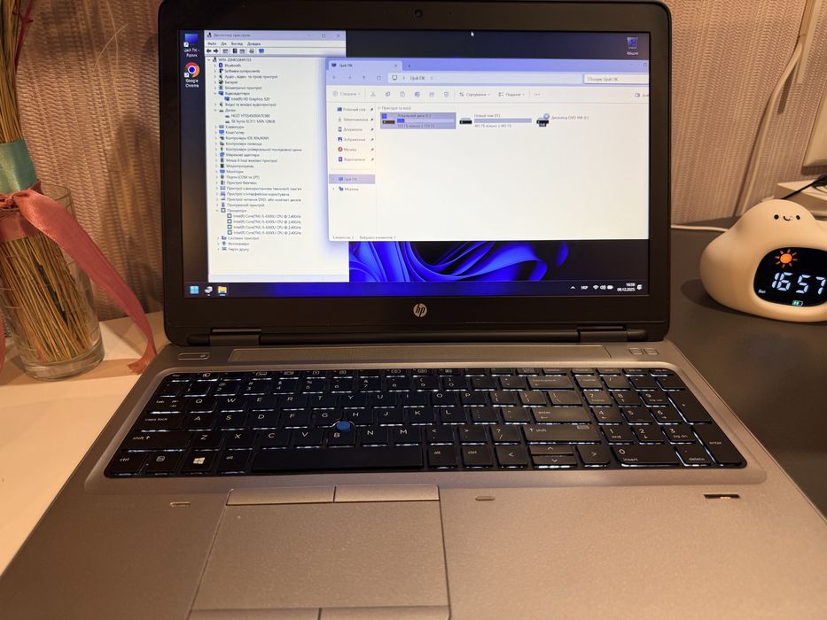 Ноутбук розваги та навчання  HP intel i5+640 ssd+16 ddr4 Стан нового