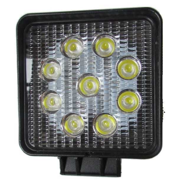 Lampa robocza MTZ T25 JUMZ URSUS C360 C385 KOPARKA szperacz 9 LED 27W