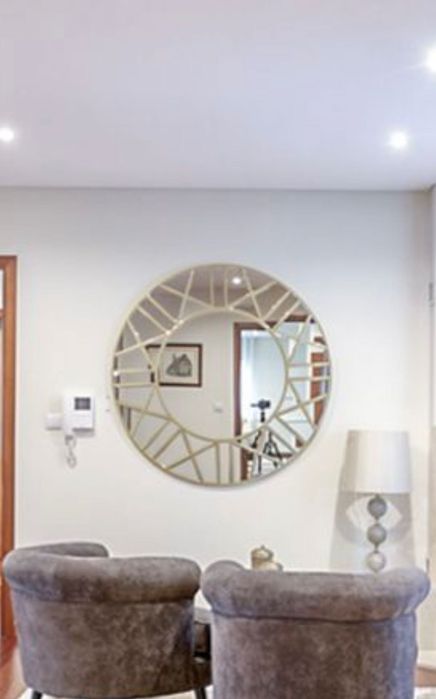 Espelho redondo em ótimo estado