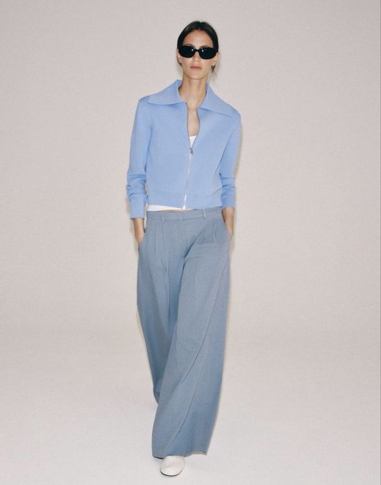 Кардиган на блискавці Zara