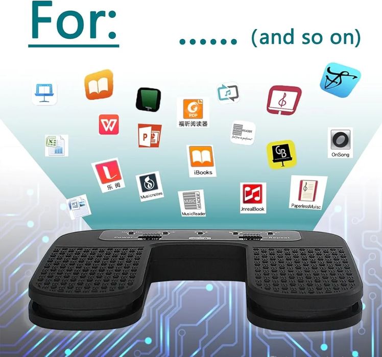 Tavsou pedał bezgłosny bluetooth to tabletów itp. p33-01 page turner