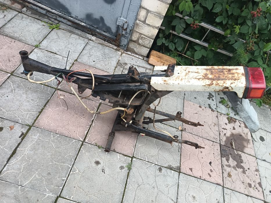 Рама мопеда Рига Дельта РМР 24 з навісним