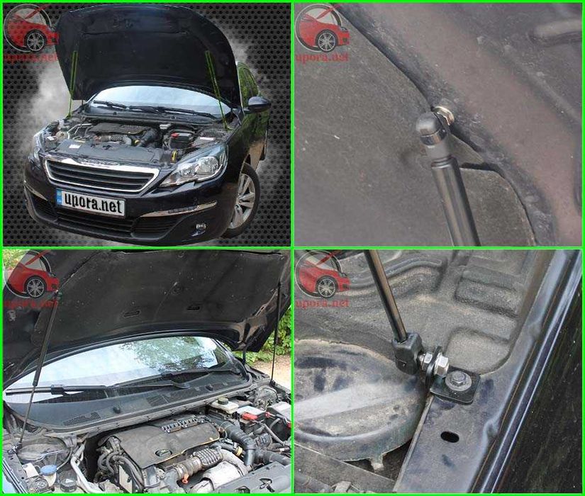 Амортизатор капота Peugeot 301 308 407 807 3008 5008 Landrack Partner