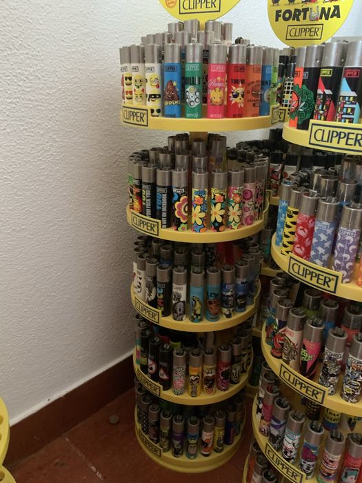 Coleção de CLIPPER'S com Expositores