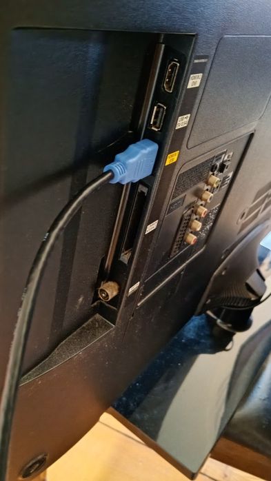LCD Samsung 37 polegadas a funcionar com comando