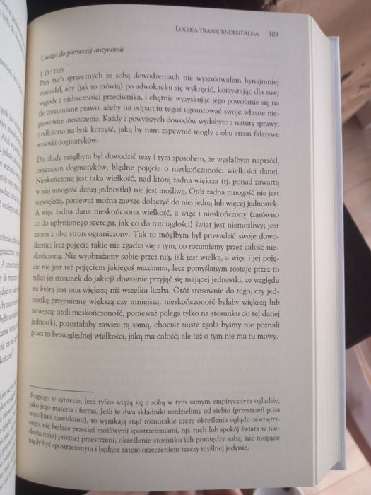 Krytyka czystego rozumu. Kant. Nowa