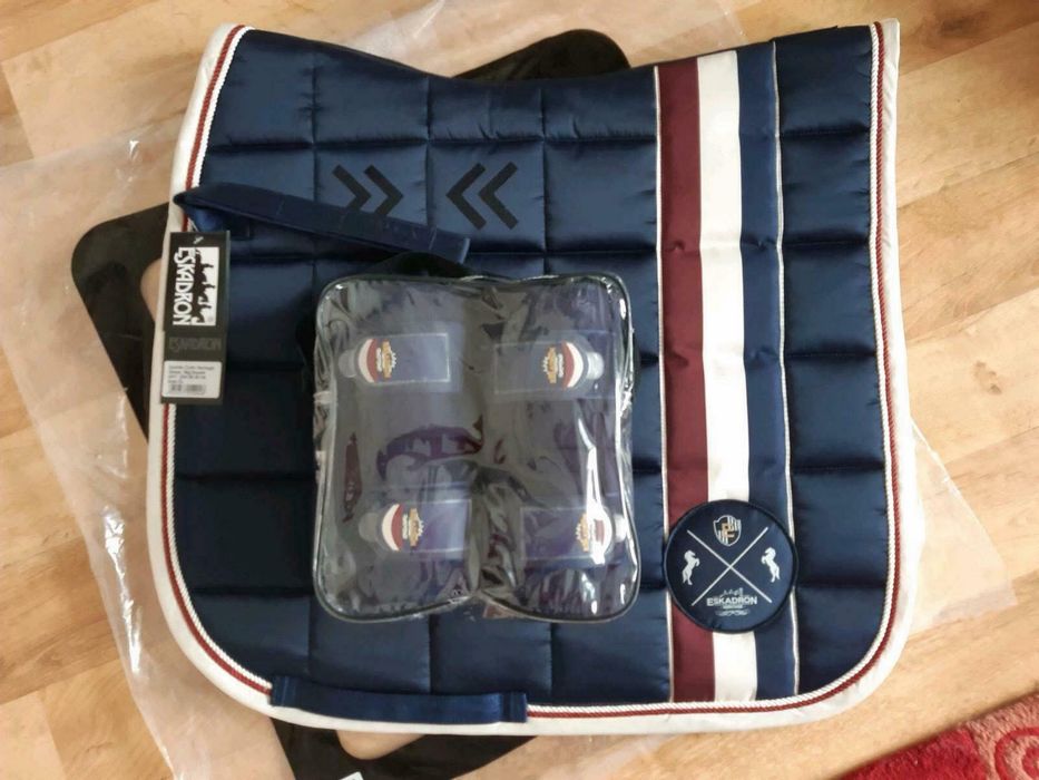 Eskadron Czaprak pad Just Blue 2016 DL owijki full komplet