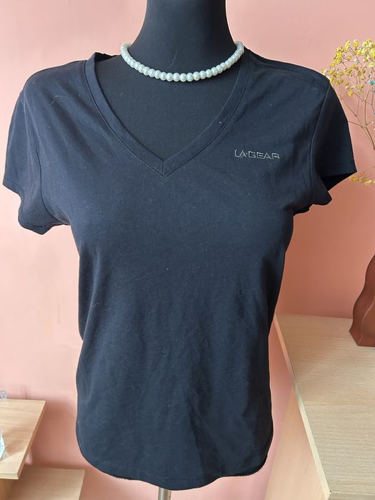 T shirt czarny damski M 38 La Gear