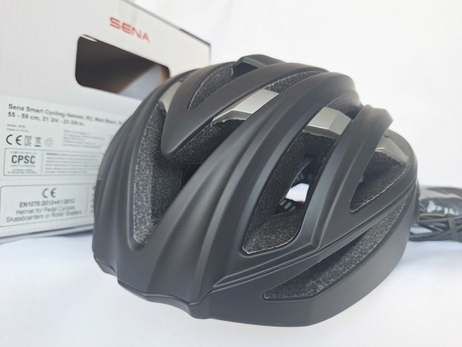 Kask rowerowy Sena Smart Cycling Helmet R2 Matt Black M 55-59cm