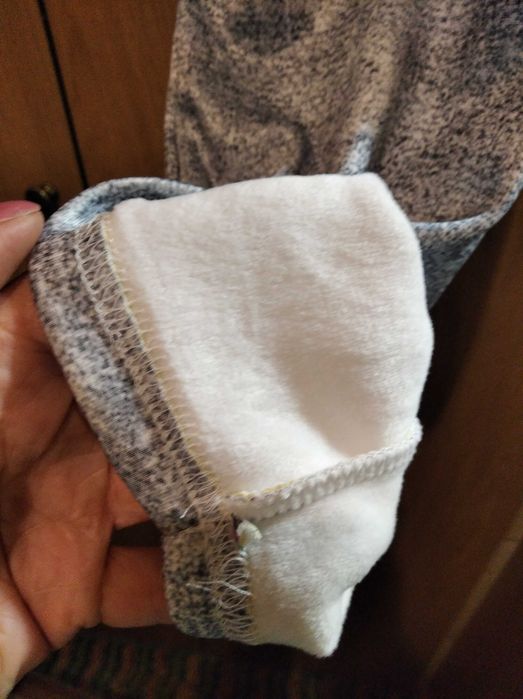 Принтованные утепленные леггинсы, лосины под джинсы, батал