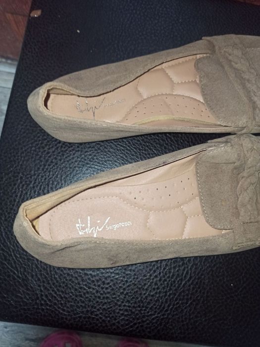 Продам женские лоферы балетки б.у