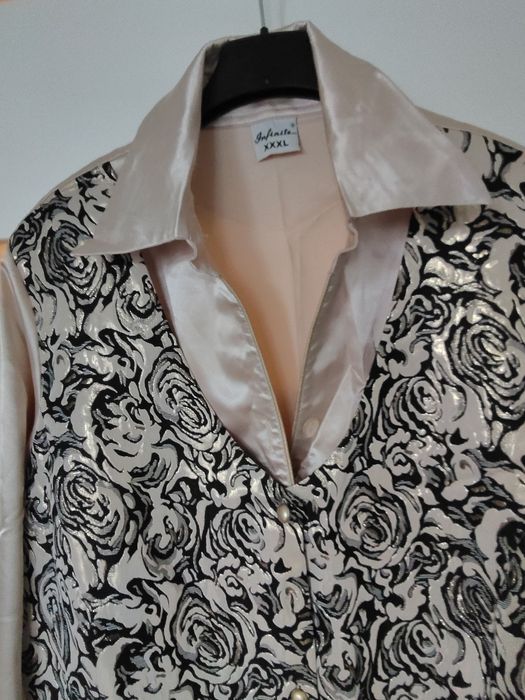 Koszulo-kamizelka damska