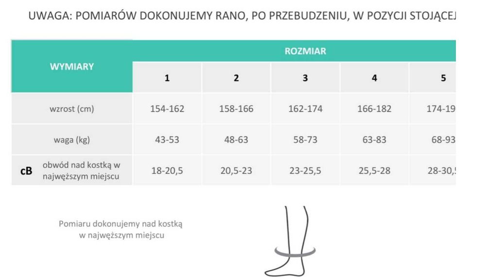 Podkolanówki ucisk. RELAXSAN BASIC PLUS 140 DEN, klasa ucisku 2, roz.2