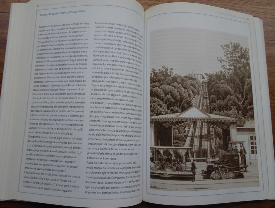 O Elevador do Bom Jesus do Monte (Braga) - 1º Edição 2001