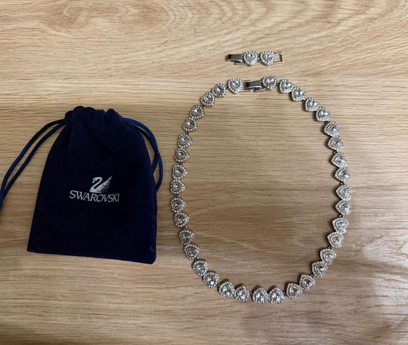 Colar Swarovski original coracoes