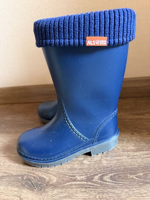 Резиновые сапоги с теплым носком 26 размер