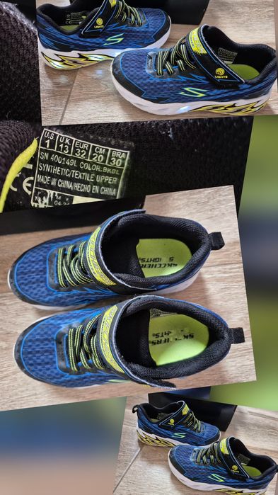 Дитячі кросівки_хлопчик_Skechers_розмір 32