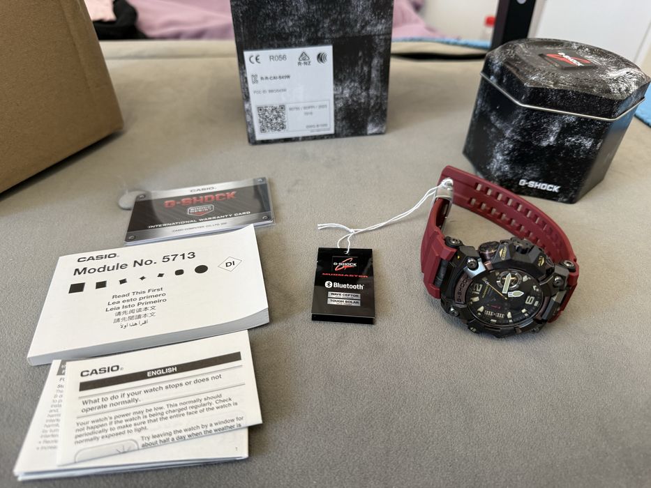Nowy Casio G-Shock GWG-B1000-1A4E - gwarancja