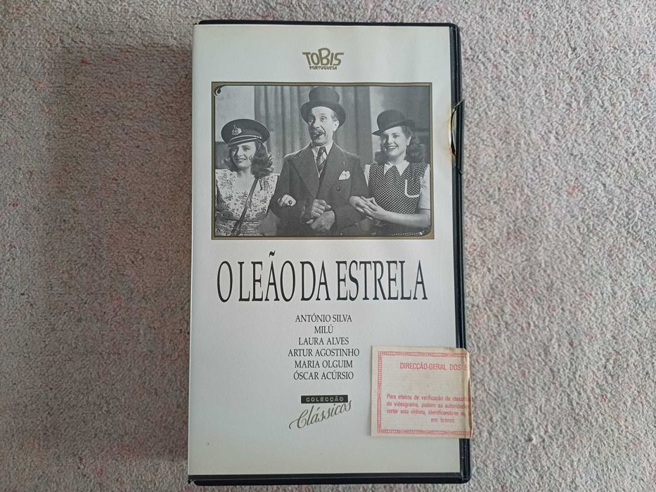 VHS O Leão da Estrela, c António Silva, Milú, Curado Ribeiro, T D'Algy