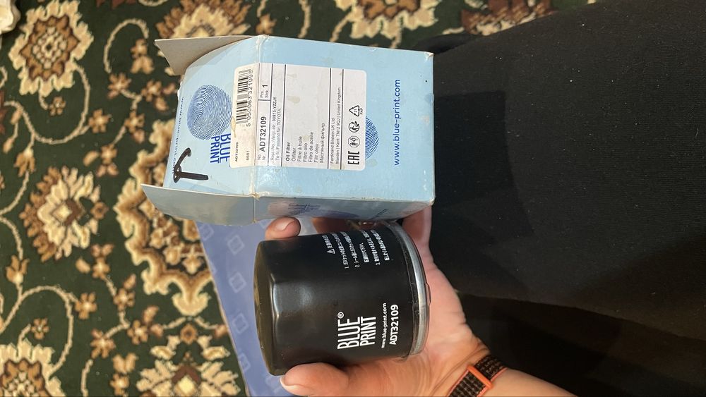 Воздушный и масляный фильтр