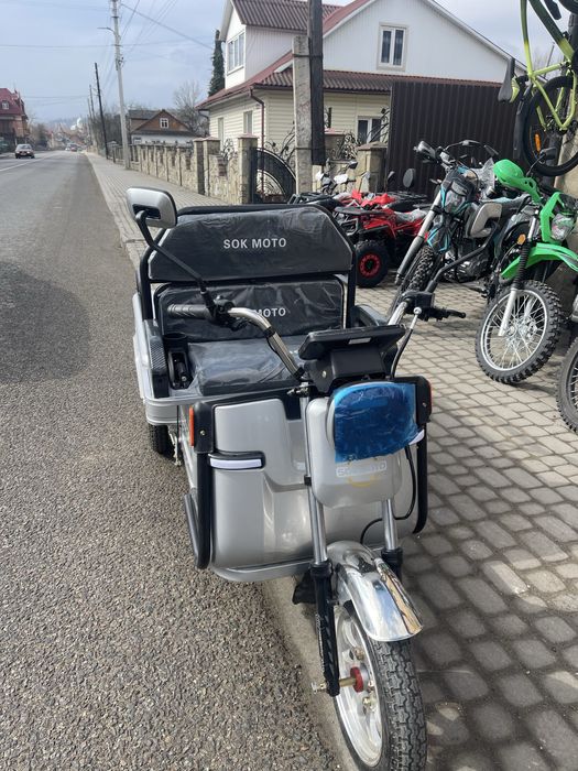 Електротрицикл SokMoto Mini 1500w 60V/38Ah