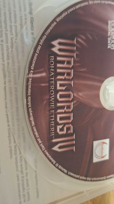 Warlords IV - bohaterowie Etherii - polska wersja pudełkowa na PC.