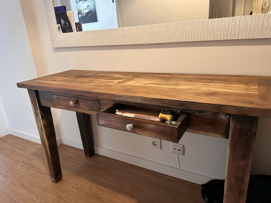 Movel de entrada em madeira