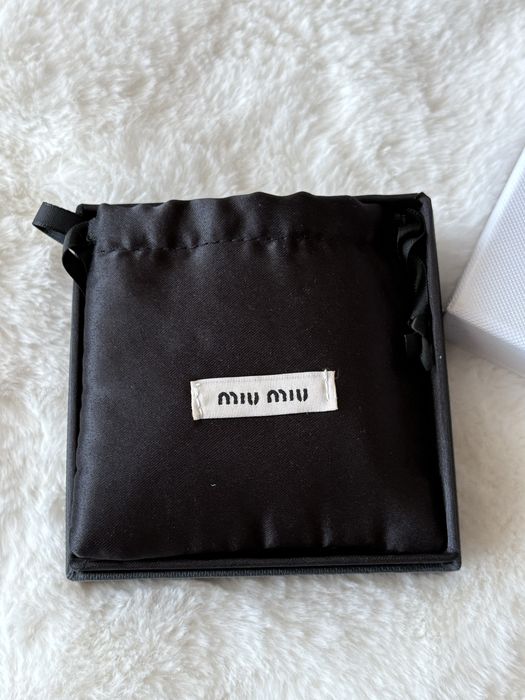 Spinki Miu Miu Dwa kolory