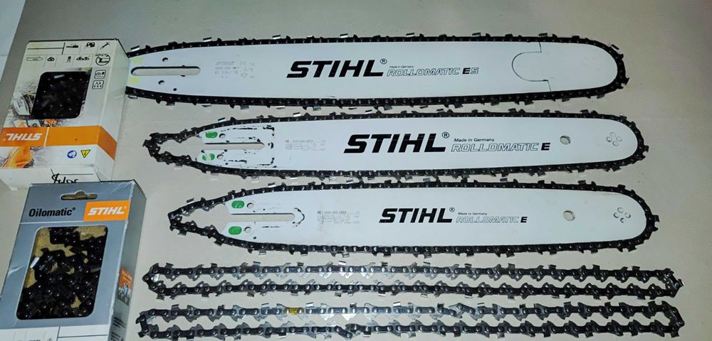 Шина і ланцюги бензопили Stihl 45, 40, 35см