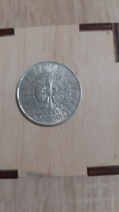 5 злотих Польща Ю Пілсудський