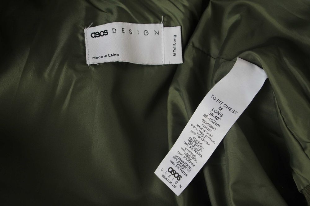 Нова вітровка Asos в стилі мілітарі, хакі