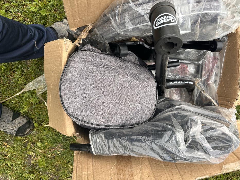 Новий дитячий трьох колісний велосипед