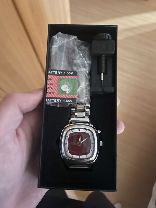 Bulba watch Часы с секундами, Y2K Наручные часы