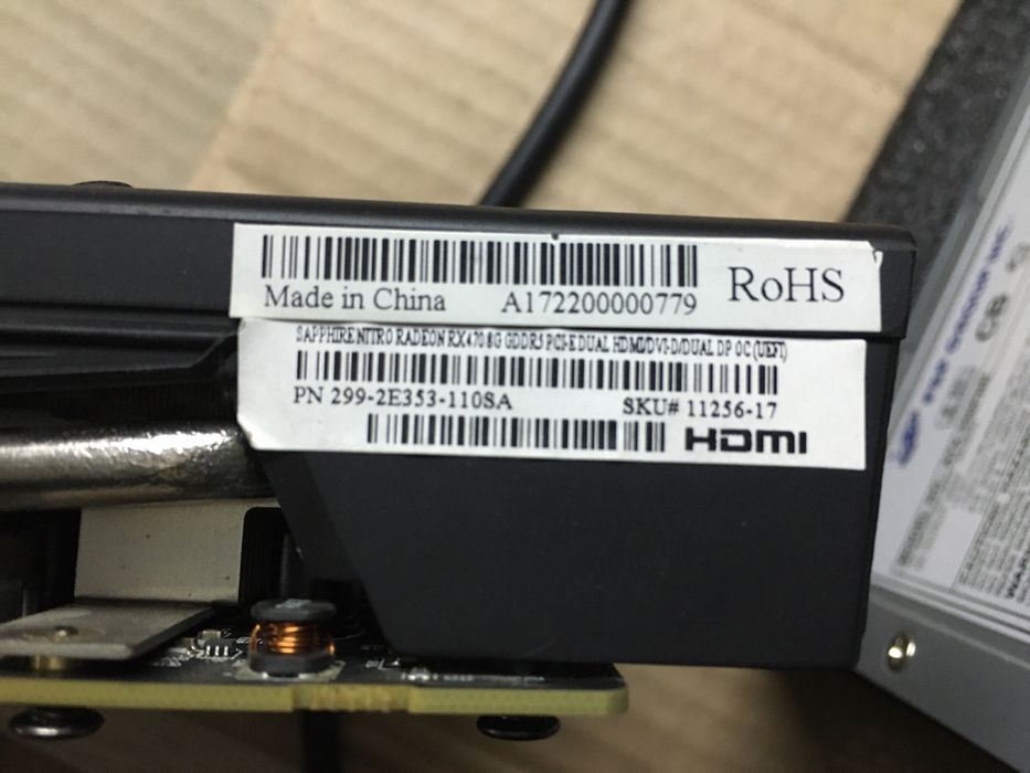 Sapphire AMD Radeon RX 470 8G D5 OC NITRO (11256-17)