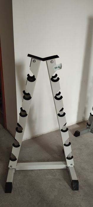 Suportes discos olímpicos,barras