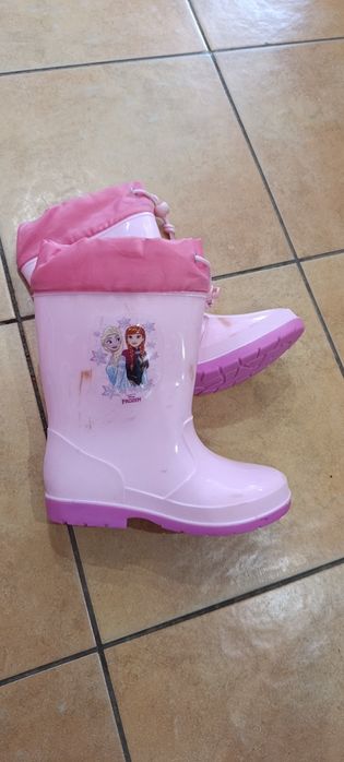 Дитячі гумові чоботи Disney Frozen / Крижане серце (розмір 33) 20.5см