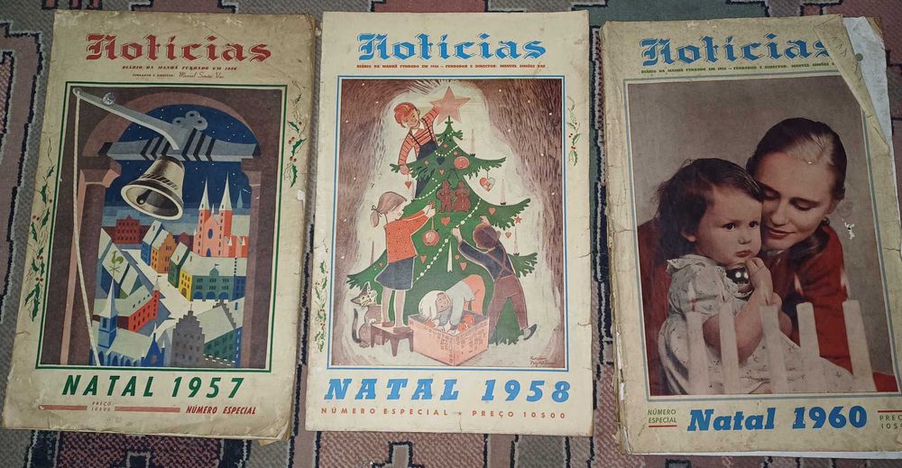 Notícias, diário, Moçambique, especiais Natal 1957, 1958 e 1960