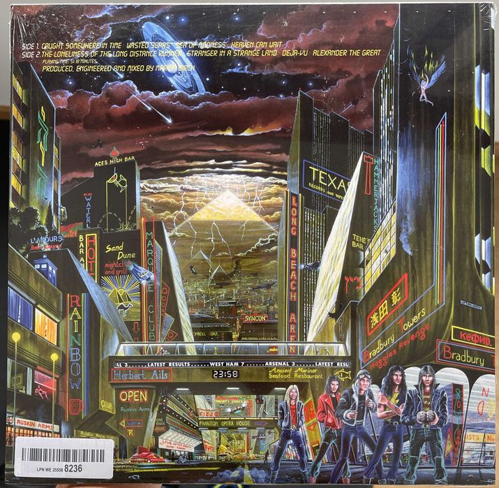 LP Yellow - Iron Maiden - Somewhere In Time