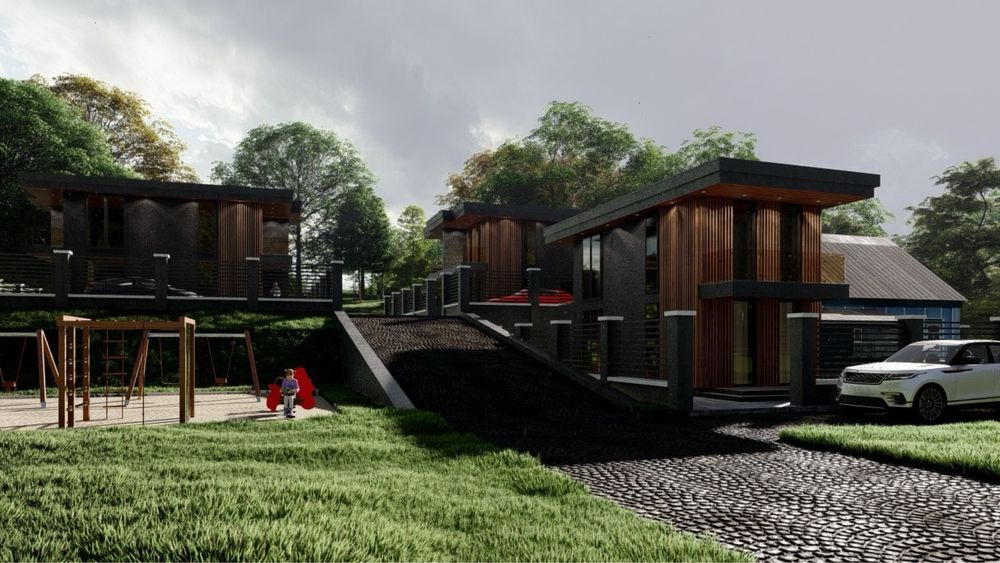 Сучасний котедж в Брюховичах КМ «TrenD”