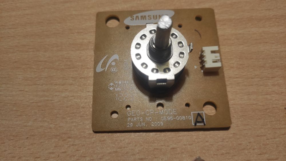 Przełącznik funkcji piekarnika Samsung