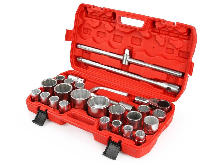 Klucze Nasadowe 26PCS 3/4'' & 1'' 21-65mm 12-kąt  M58251