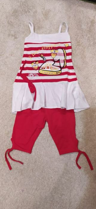 Komplet dla dziewczynki rozm. 92