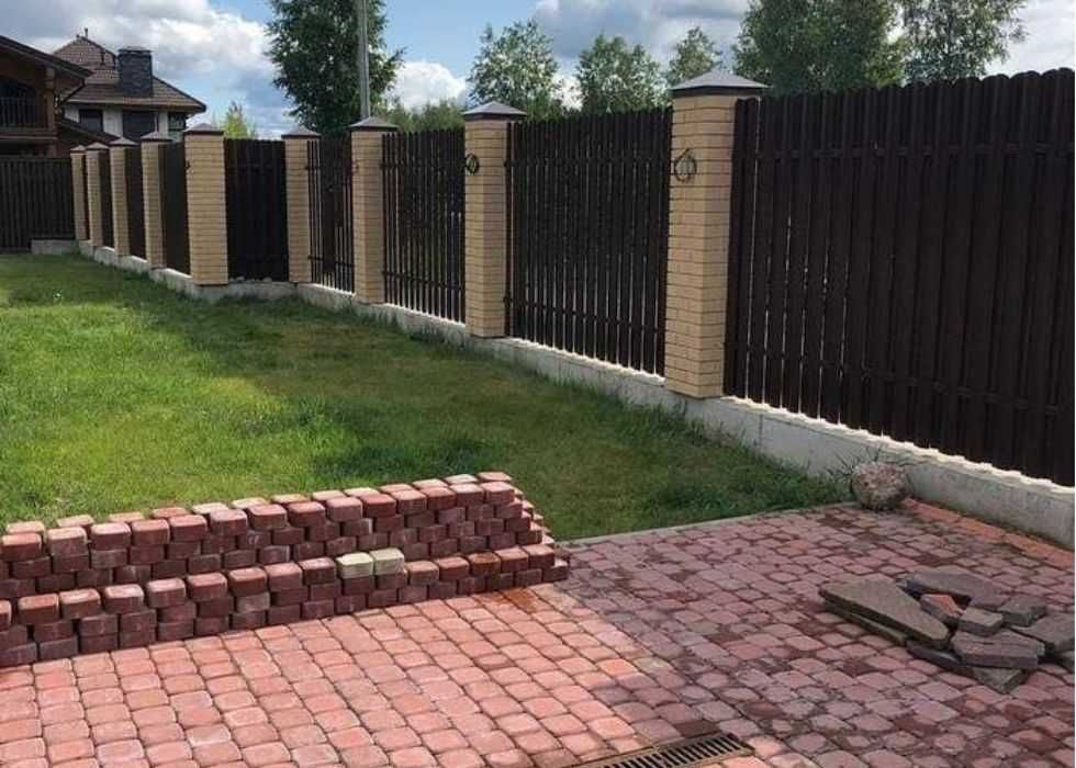 ‼️Купити металевий штахетник Житомир | Металеві штахети від виробника