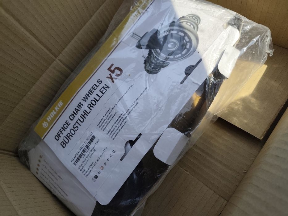 Rodas para cadeiras de escritório