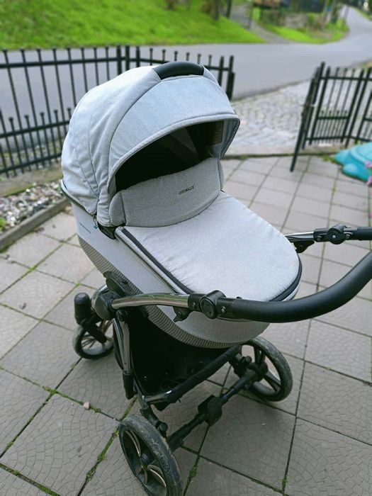 Wózek dziecięcy Bebetto Bresso Premium Class 2w1 gondola spacerówka
