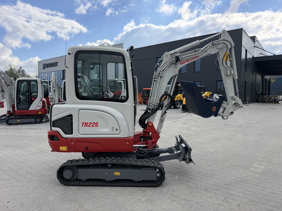Minikoparka Takeuchi TB225 wersja V0, 2.5 tony - ŚLĄSK