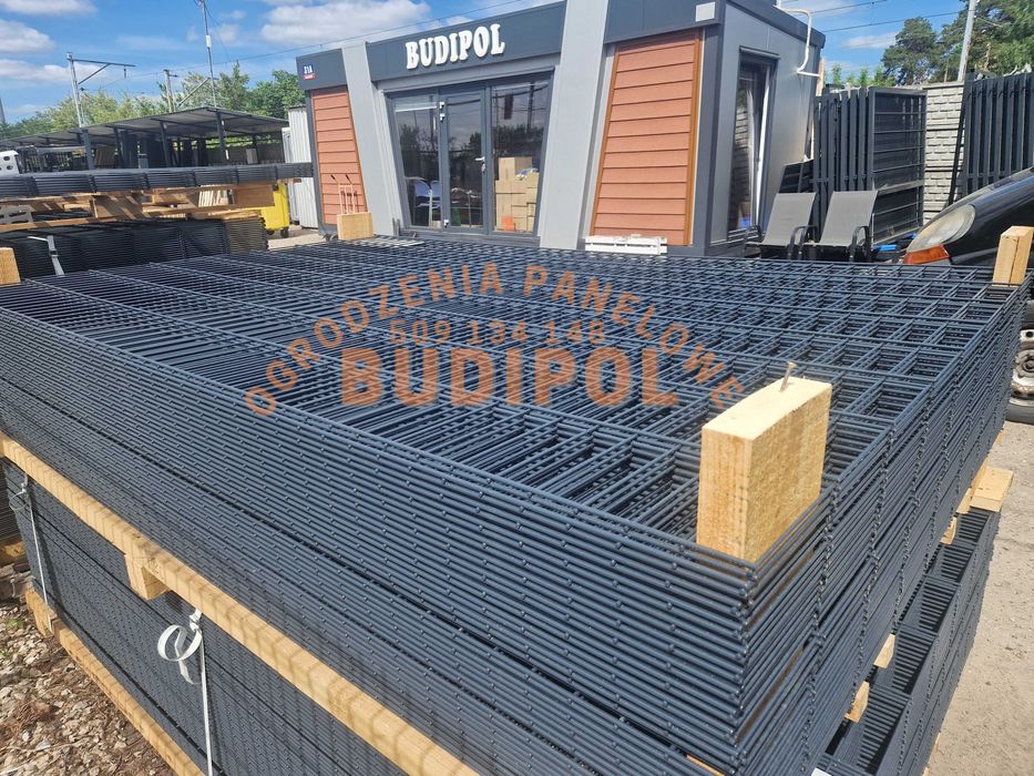 Panel ogrodzeniowy 2D fi6x5x6 143cm, ocynkowany malowany RAL